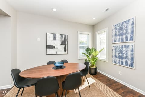 Dining room at 1821 S East Street, Indianapolis, IN