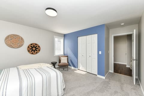 Bedroom at 1821 S East Street, Indianapolis, IN