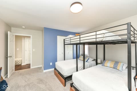 Bedroom at 1821 S East Street, Indianapolis, IN