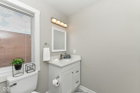 Bathroom at 1821 S East Street, Indianapolis, IN