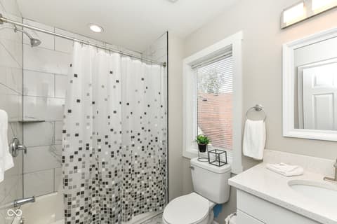Bathroom at 1821 S East Street, Indianapolis, IN