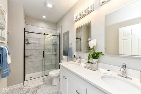 Bathroom at 1821 S East Street, Indianapolis, IN