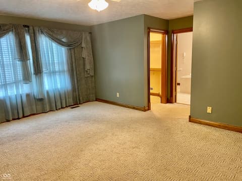 Primary bedroom at 1564 W County Road 1050 S, Cloverdale, IN