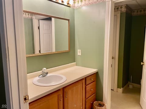 Bathroom at 1564 W County Road 1050 S, Cloverdale, IN