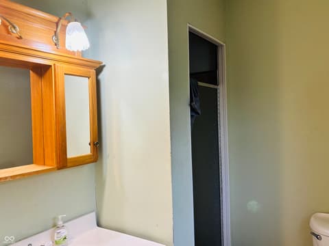 Bathroom at 875 W Malone Drive, Connersville, IN