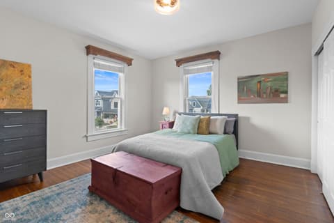 Bedroom at 1401 Marlowe Avenue, Indianapolis, IN