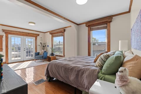 Bedroom at 1401 Marlowe Avenue, Indianapolis, IN