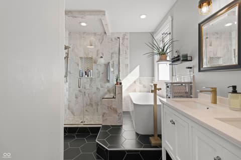 Bathroom at 1401 Marlowe Avenue, Indianapolis, IN