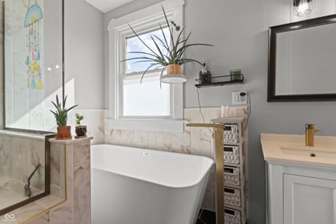 Bathroom at 1401 Marlowe Avenue, Indianapolis, IN