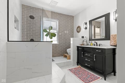 Bathroom at 1401 Marlowe Avenue, Indianapolis, IN