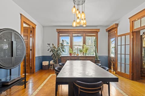 Dining room at 1401 Marlowe Avenue, Indianapolis, IN