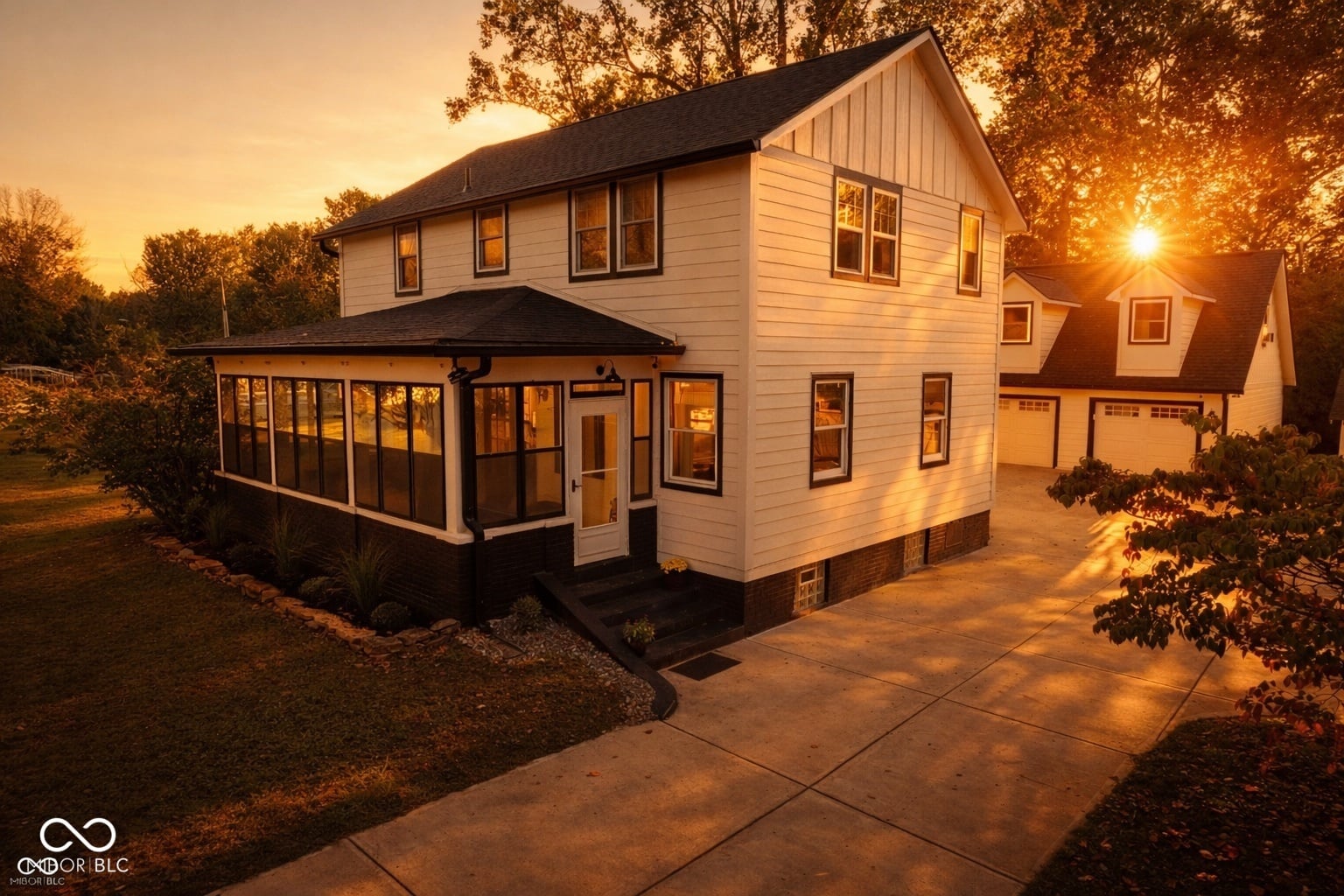 Front exterior at 6415-6419 N Michigan Road, Indianapolis, IN