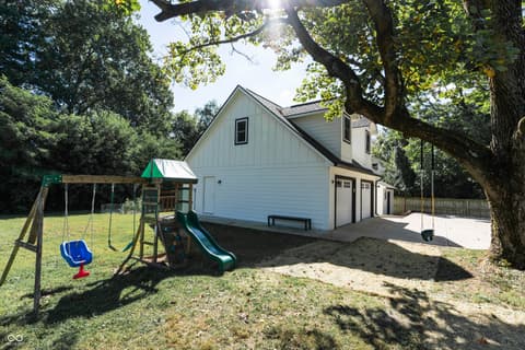 Side exterior at 6415-6419 N Michigan Road, Indianapolis, IN