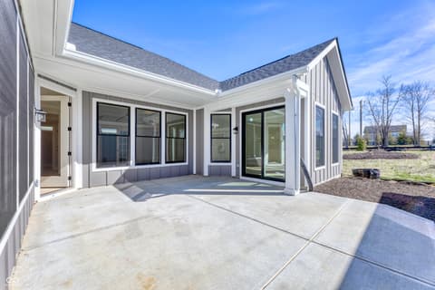 Outdoor living area at 16098 Quarter Pole Lane, Westfield, IN