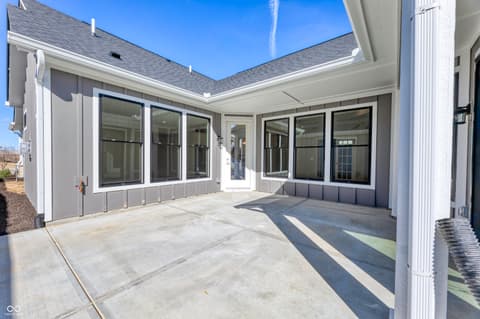 Outdoor living area at 16098 Quarter Pole Lane, Westfield, IN