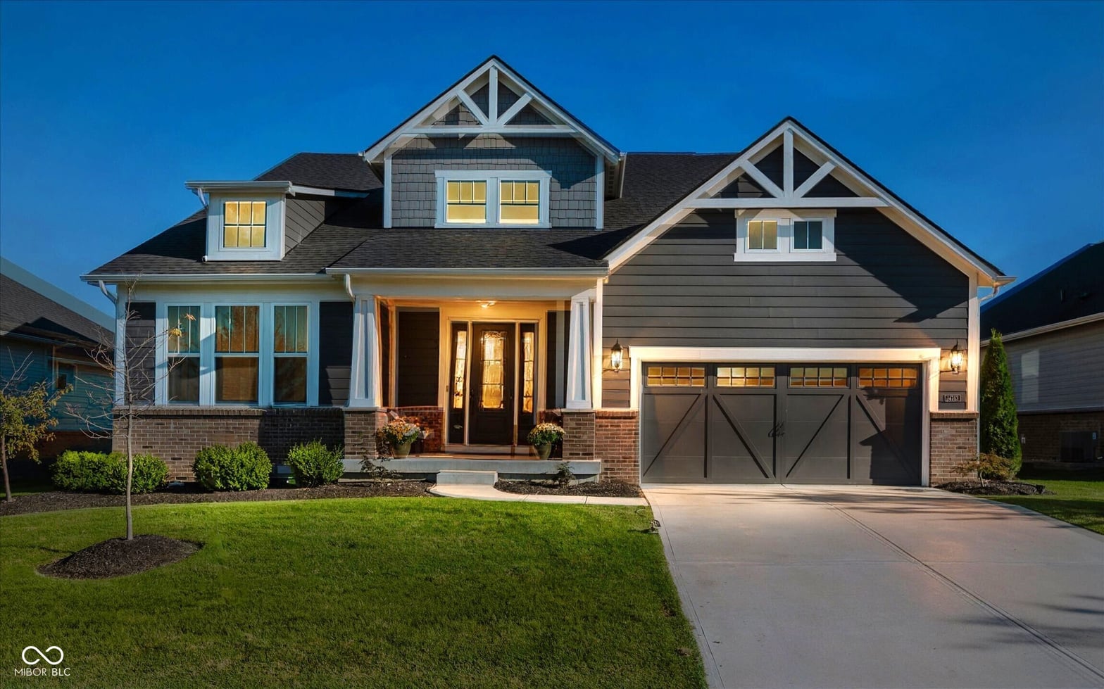 Front exterior at 14763 Legacy Oaks Drive, Carmel, IN