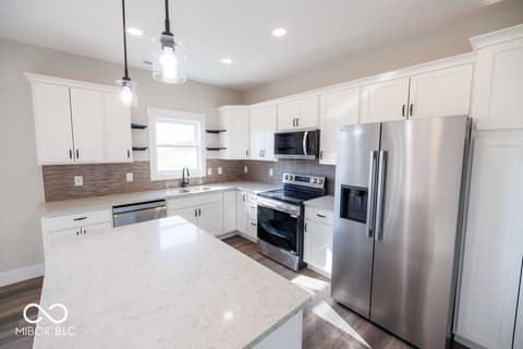 Kitchen at 110 Pin Oak Road, Spencer, IN