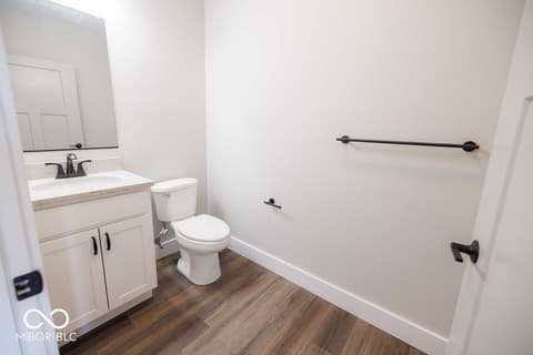 Bathroom at 110 Pin Oak Road, Spencer, IN