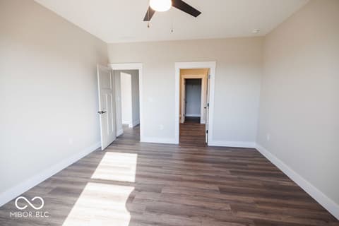 Primary bedroom at 110 Pin Oak Road, Spencer, IN