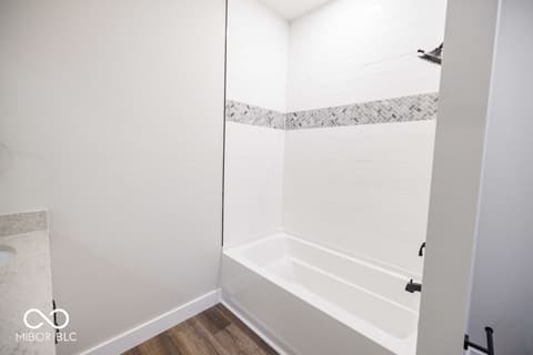 Bathroom at 110 Pin Oak Road, Spencer, IN