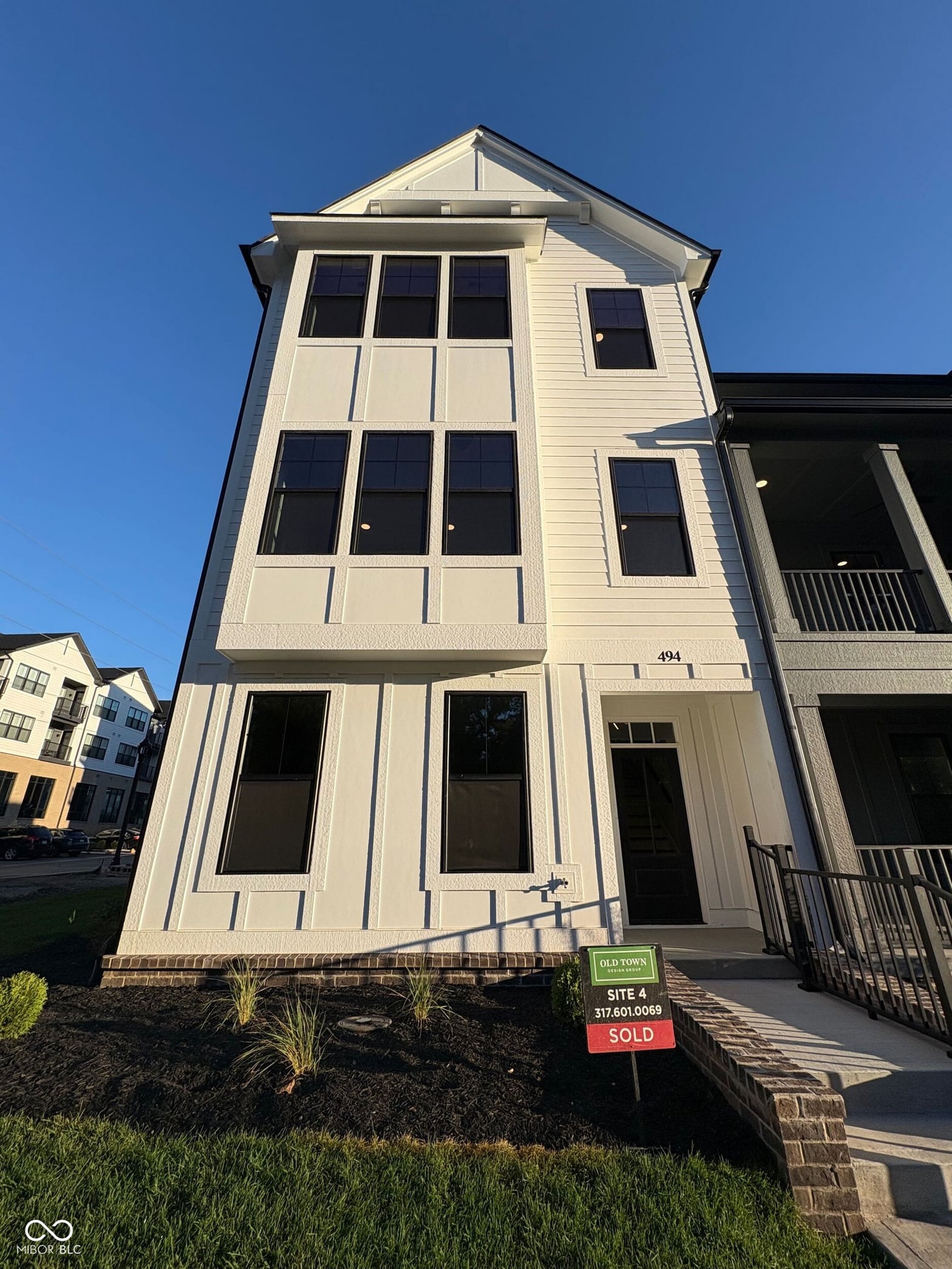 Front exterior at 494 W Smoky Row, Carmel, IN