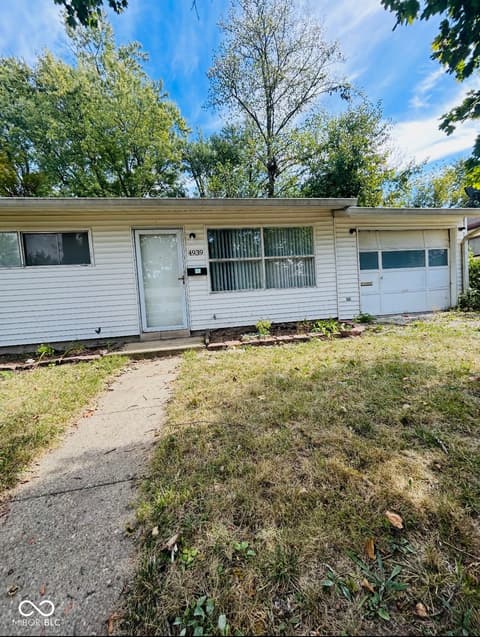 Front exterior at 4939 N Kitley Avenue, Indianapolis, IN