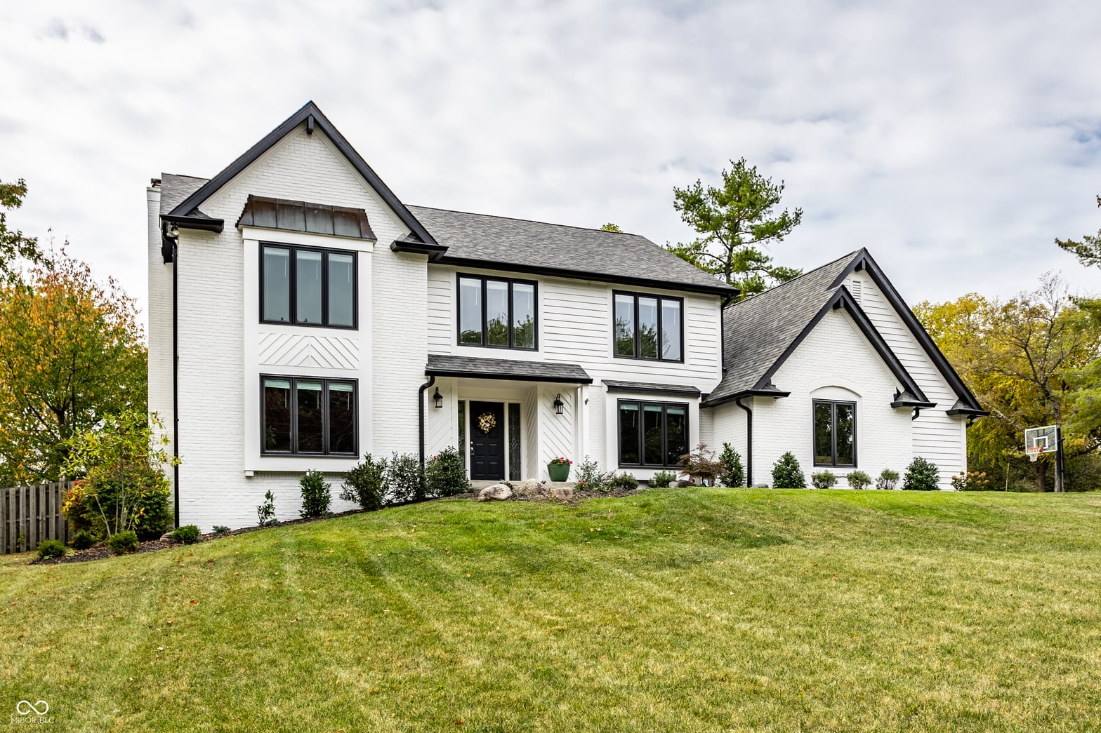 Front exterior at 4655 Allen Drive, Carmel, IN