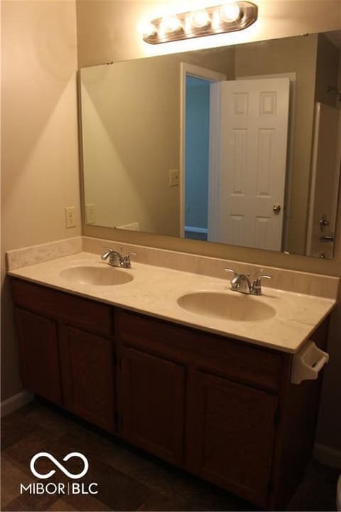 Bathroom at 3652 Lacebark Drive, Indianapolis, IN