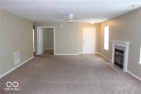 Living room at 3652 Lacebark Drive, Indianapolis, IN