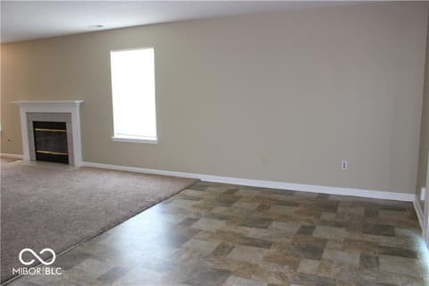 Living room at 3652 Lacebark Drive, Indianapolis, IN