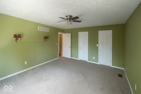 Bedroom at 8409 Chapel Pines Drive, Indianapolis, IN