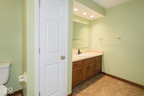 Bathroom at 8409 Chapel Pines Drive, Indianapolis, IN