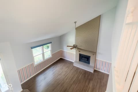 Living room at 8409 Chapel Pines Drive, Indianapolis, IN