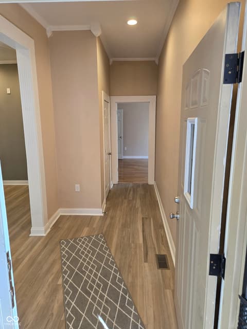 Hallway at 2134 Bellefontaine Street, Indianapolis, IN
