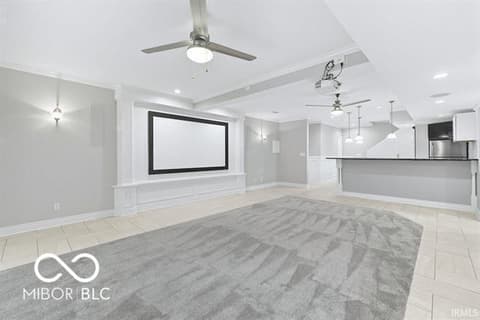 Media Room — 7105 W Saint Andrews Avenue, Yorktown, IN