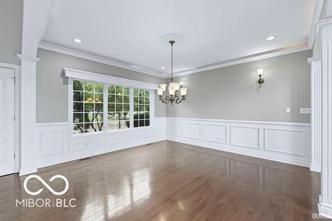 Dining room at 7105 W Saint Andrews Avenue, Yorktown, IN