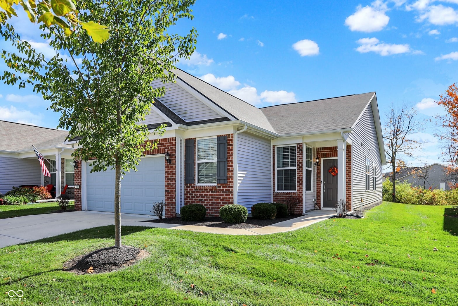 Front exterior at 4585 Mimosa Drive, Plainfield, IN