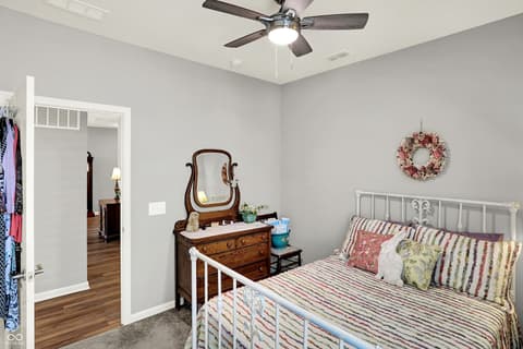 Bedroom at 4585 Mimosa Drive, Plainfield, IN