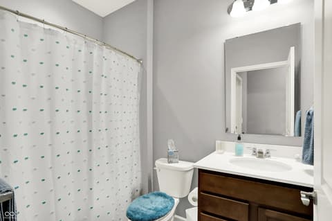 Bathroom at 4585 Mimosa Drive, Plainfield, IN