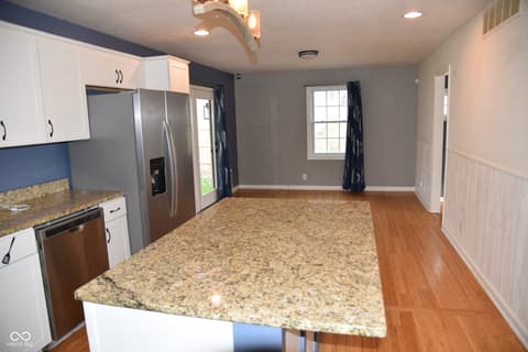 Living room at 9 Locksley Court, Bedford, IN