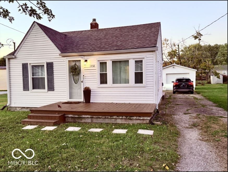 Front exterior at 1458 Congress Street, Middletown, IN