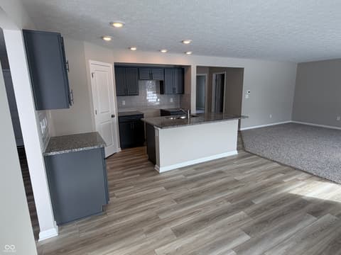 Kitchen at 1087 Lake Court, Shirley, IN
