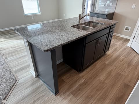 Kitchen at 1087 Lake Court, Shirley, IN