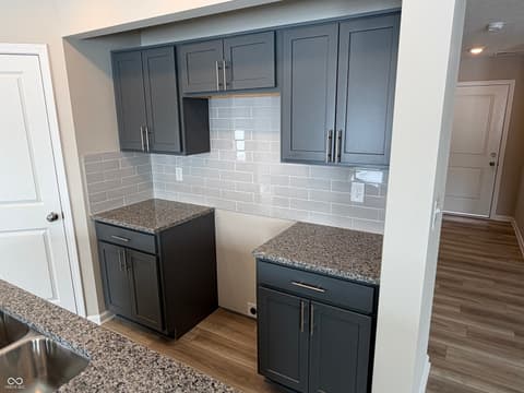 Kitchen at 1087 Lake Court, Shirley, IN