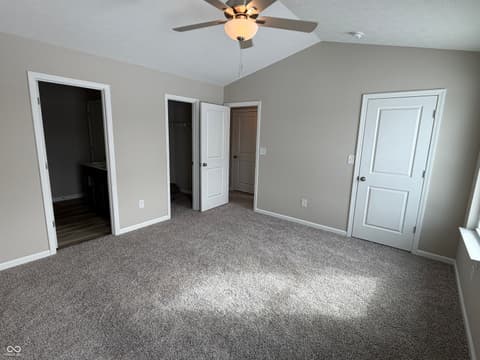 Bedroom at 1087 Lake Court, Shirley, IN