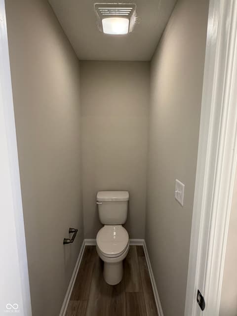 Bathroom at 1087 Lake Court, Shirley, IN