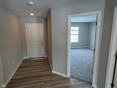 Hallway at 1087 Lake Court, Shirley, IN