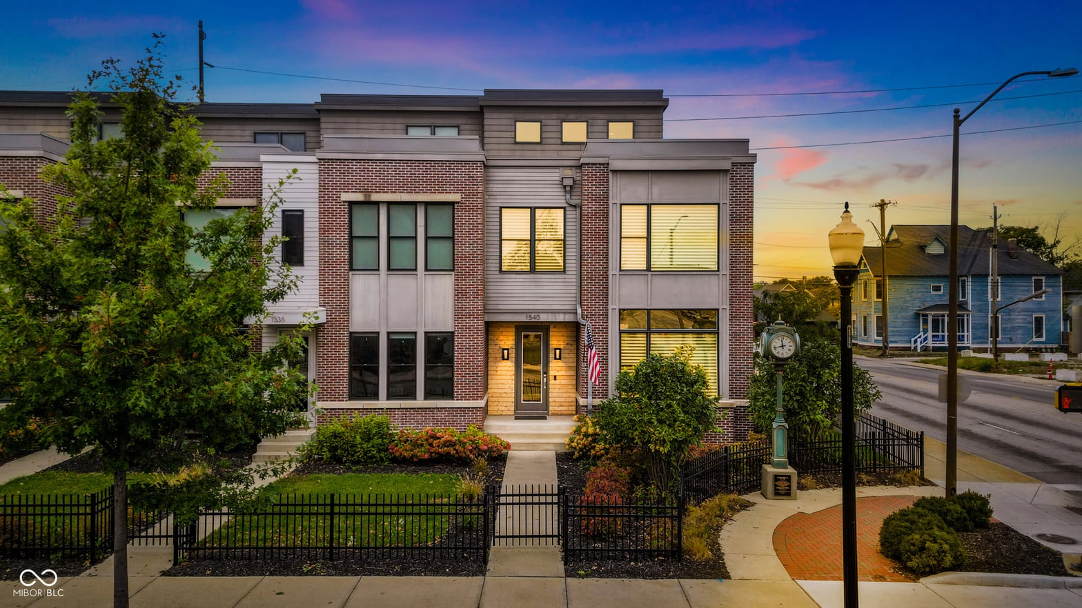 Front exterior at 1540 Central Avenue, Indianapolis, IN