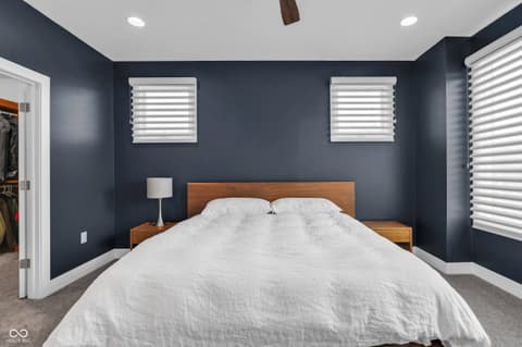 Bedroom at 1540 Central Avenue, Indianapolis, IN