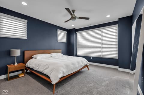 Bedroom at 1540 Central Avenue, Indianapolis, IN